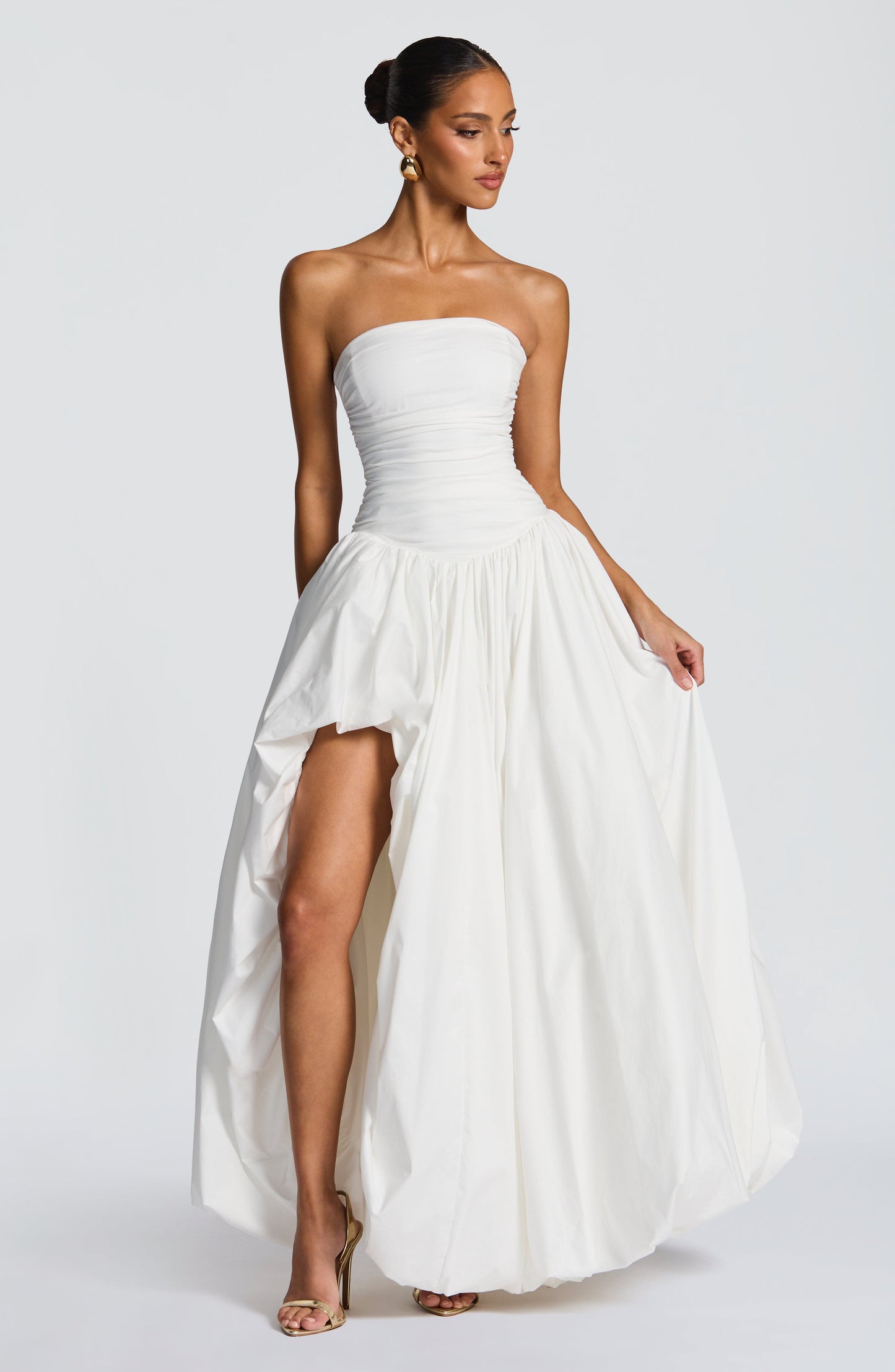 JILLIAN MAXI DRESS - IVORY