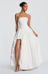 JILLIAN MAXI DRESS - IVORY