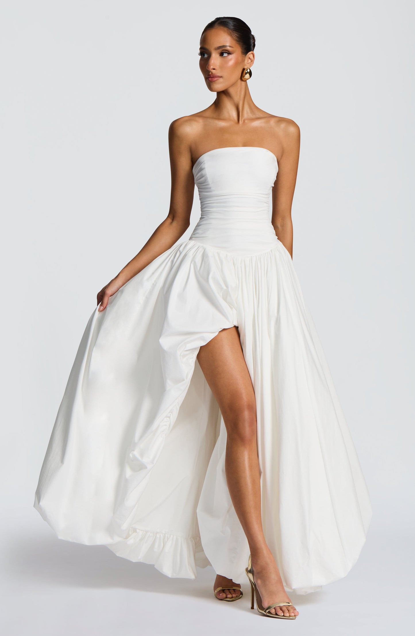 JILLIAN MAXI DRESS - IVORY