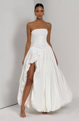 JILLIAN MAXI DRESS - IVORY