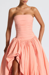 JILLIAN MAXI DRESS - PEACH
