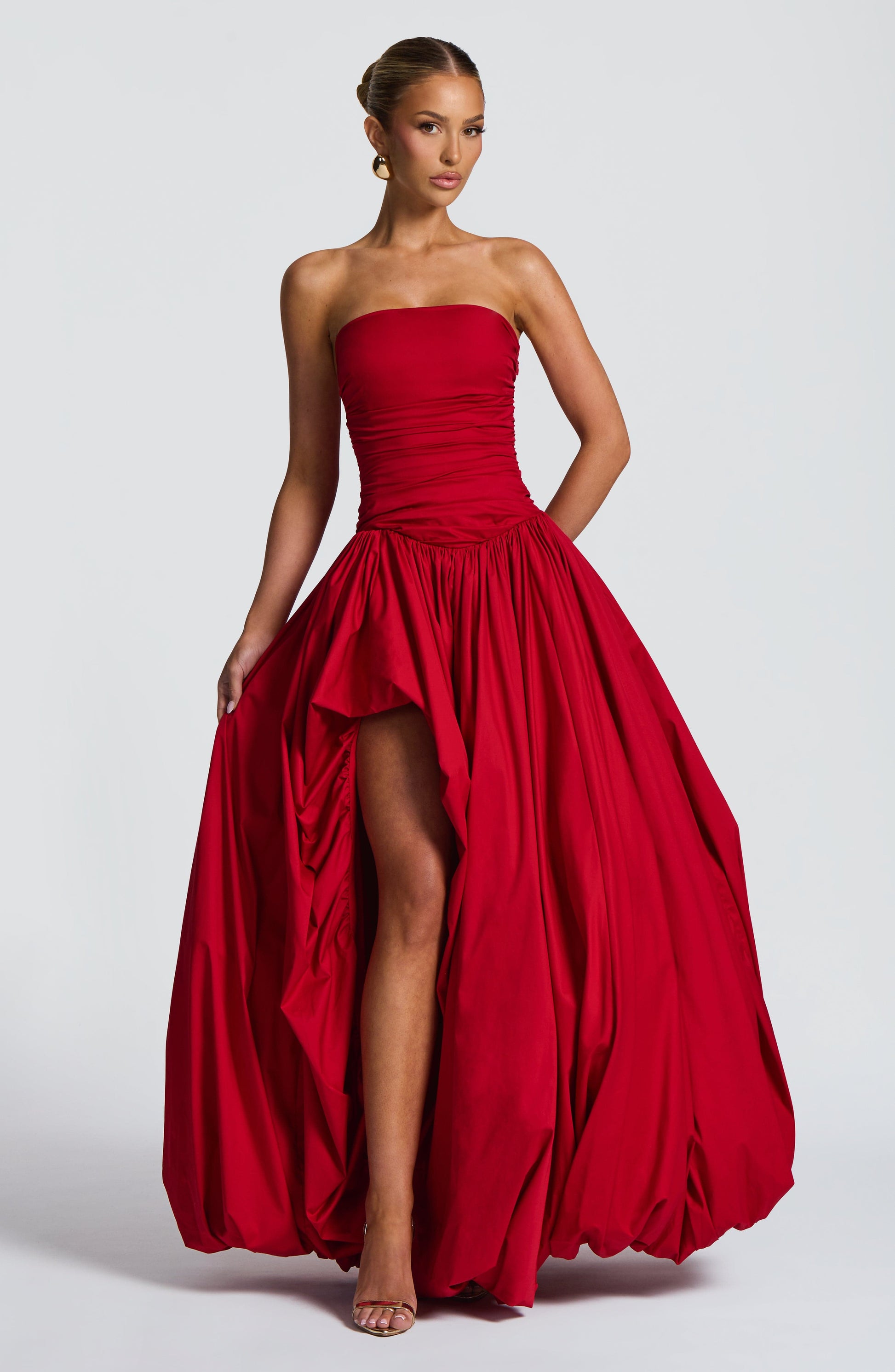 JILLIAN MAXI DRESS - RED