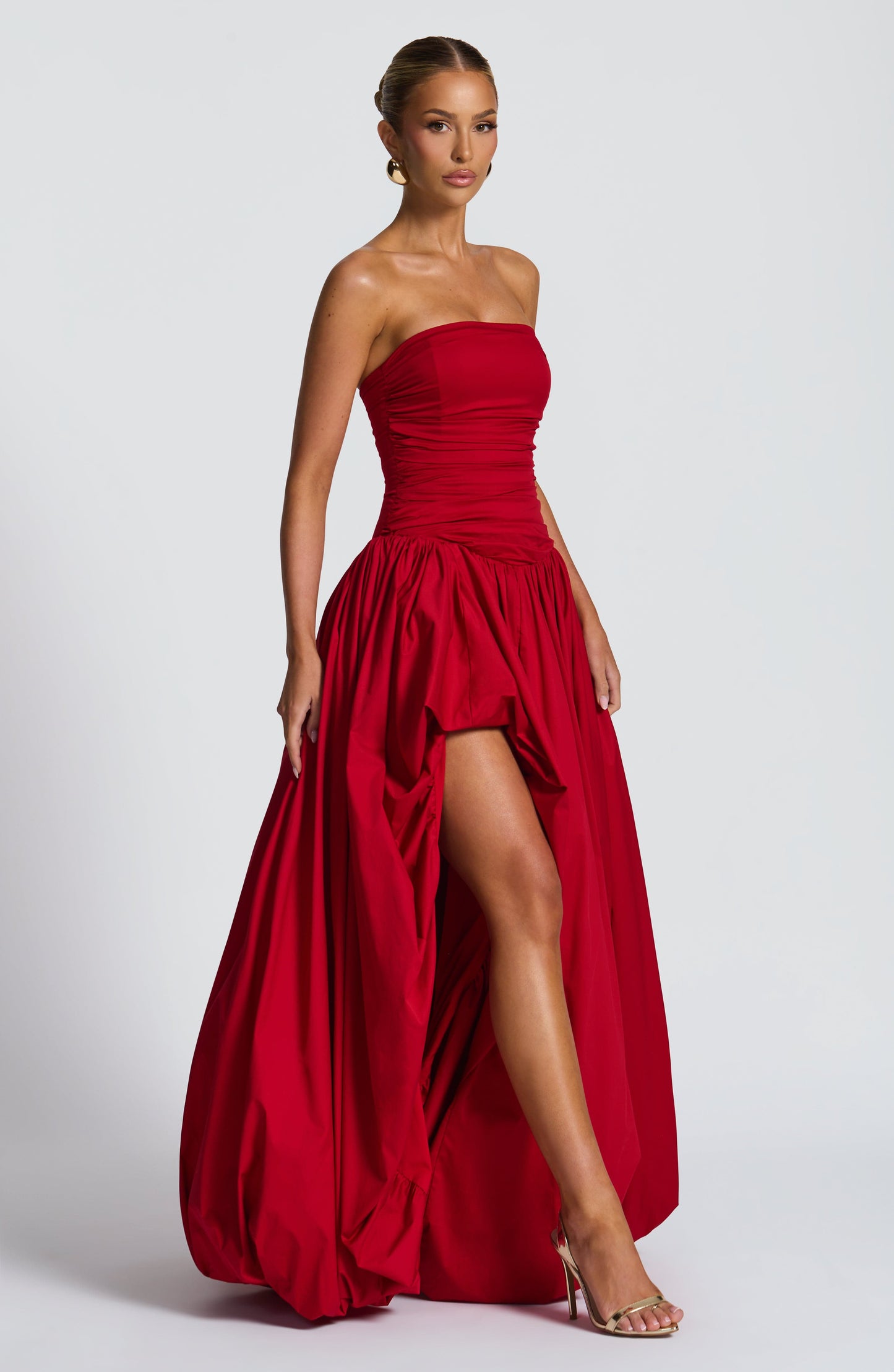JILLIAN MAXI DRESS - RED