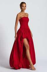 JILLIAN MAXI DRESS - RED
