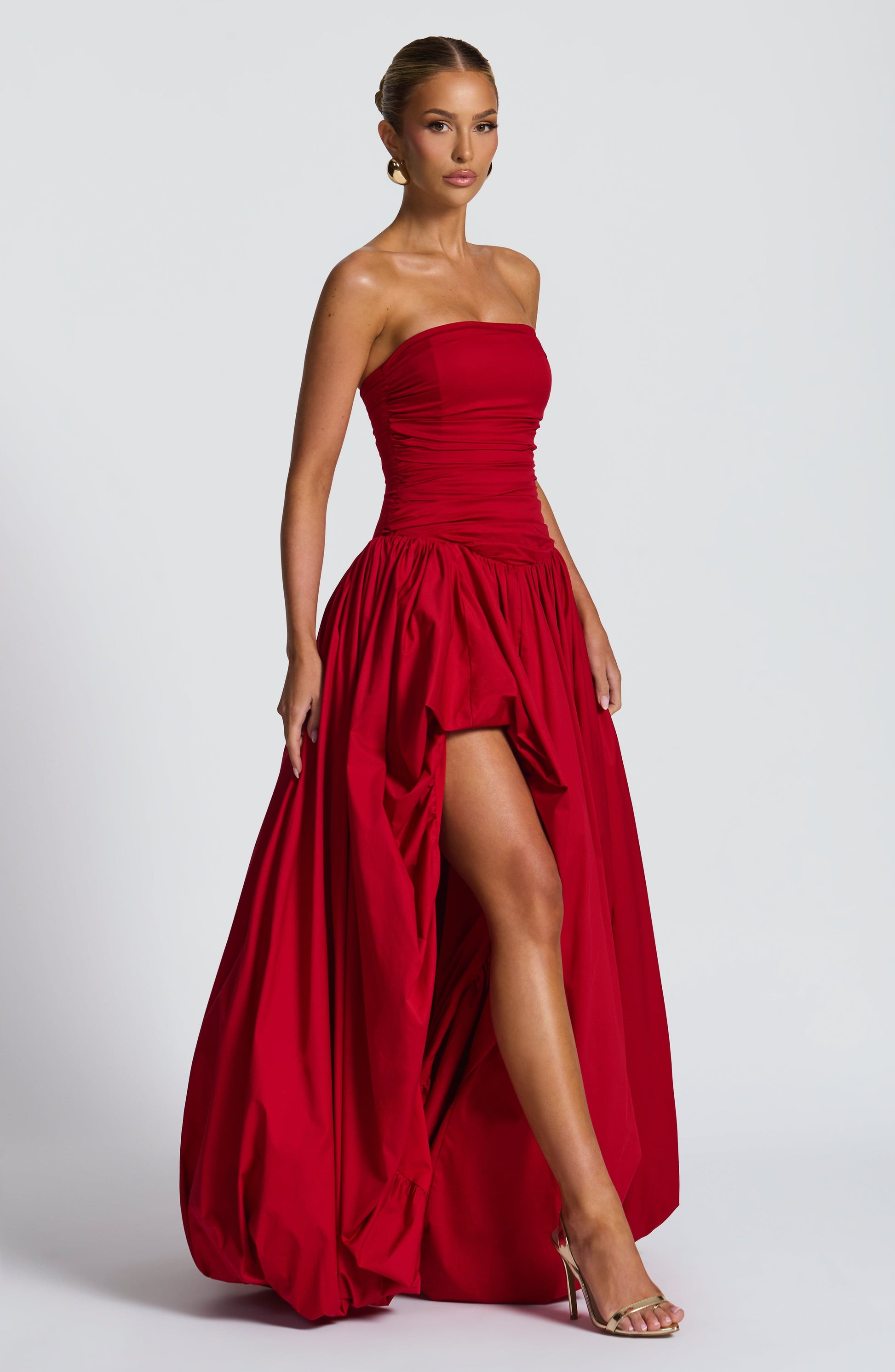 JILLIAN MAXI DRESS - RED