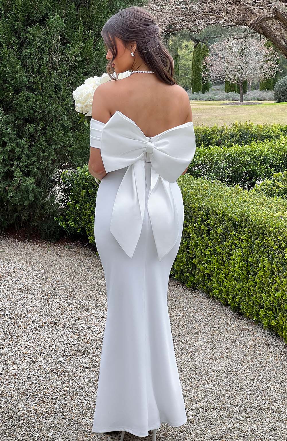 JOANNA MAXI DRESS - IVORY