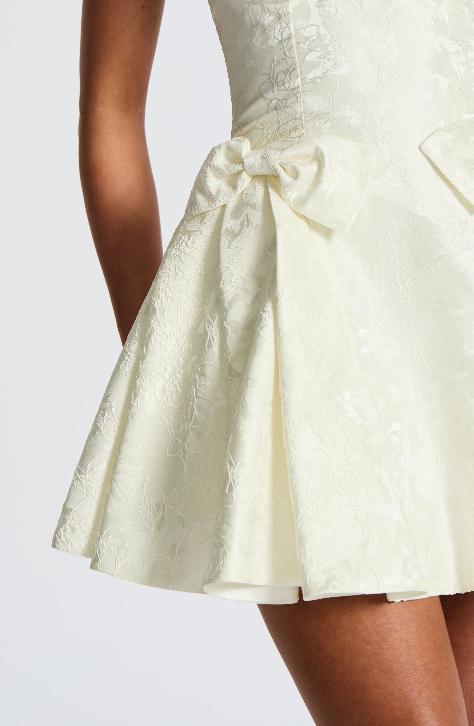 JOCELYN MINI DRESS - IVORY