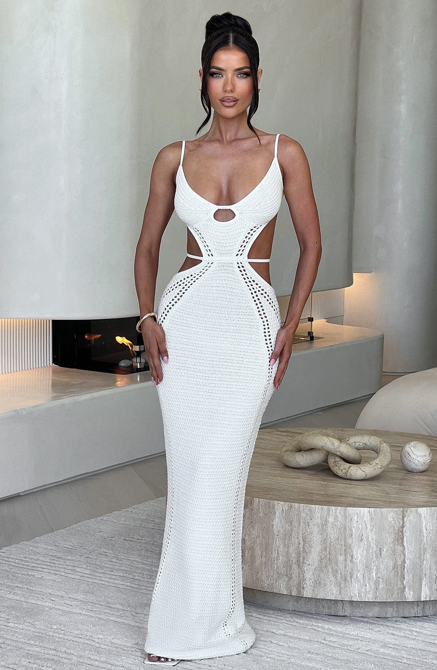 MAXIVESTIDO JOSEFINA - BLANCO