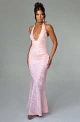 JOSEPHINE MAXI DRESS - BLUSH
