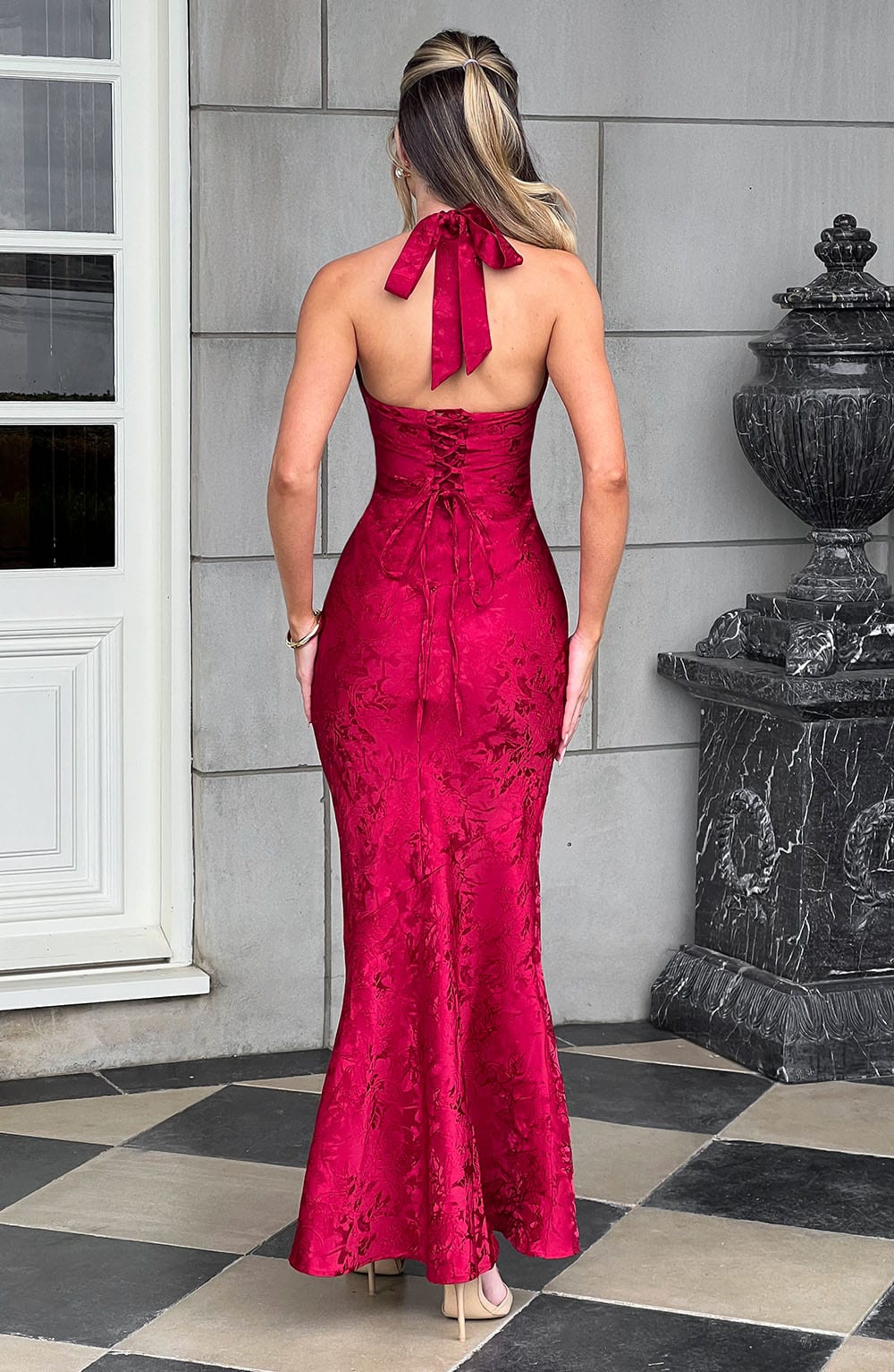 JOSEPHINE MAXI DRESS - RED