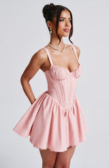 JOSIE MINI DRESS - BLUSH