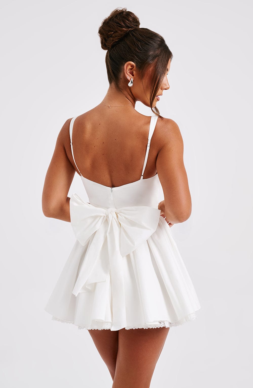 JOSIE MINI DRESS - WHITE