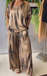 MARIE™ - CONJUNTO ESTAMPADO DE DOS PIEZAS CHIC