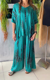 MARIE™ - CONJUNTO ESTAMPADO DE DOS PIEZAS CHIC