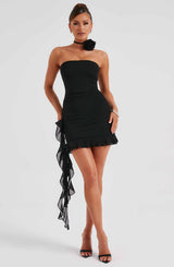 JULES MINI DRESS - BLACK