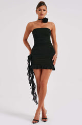 JULES MINI DRESS - BLACK