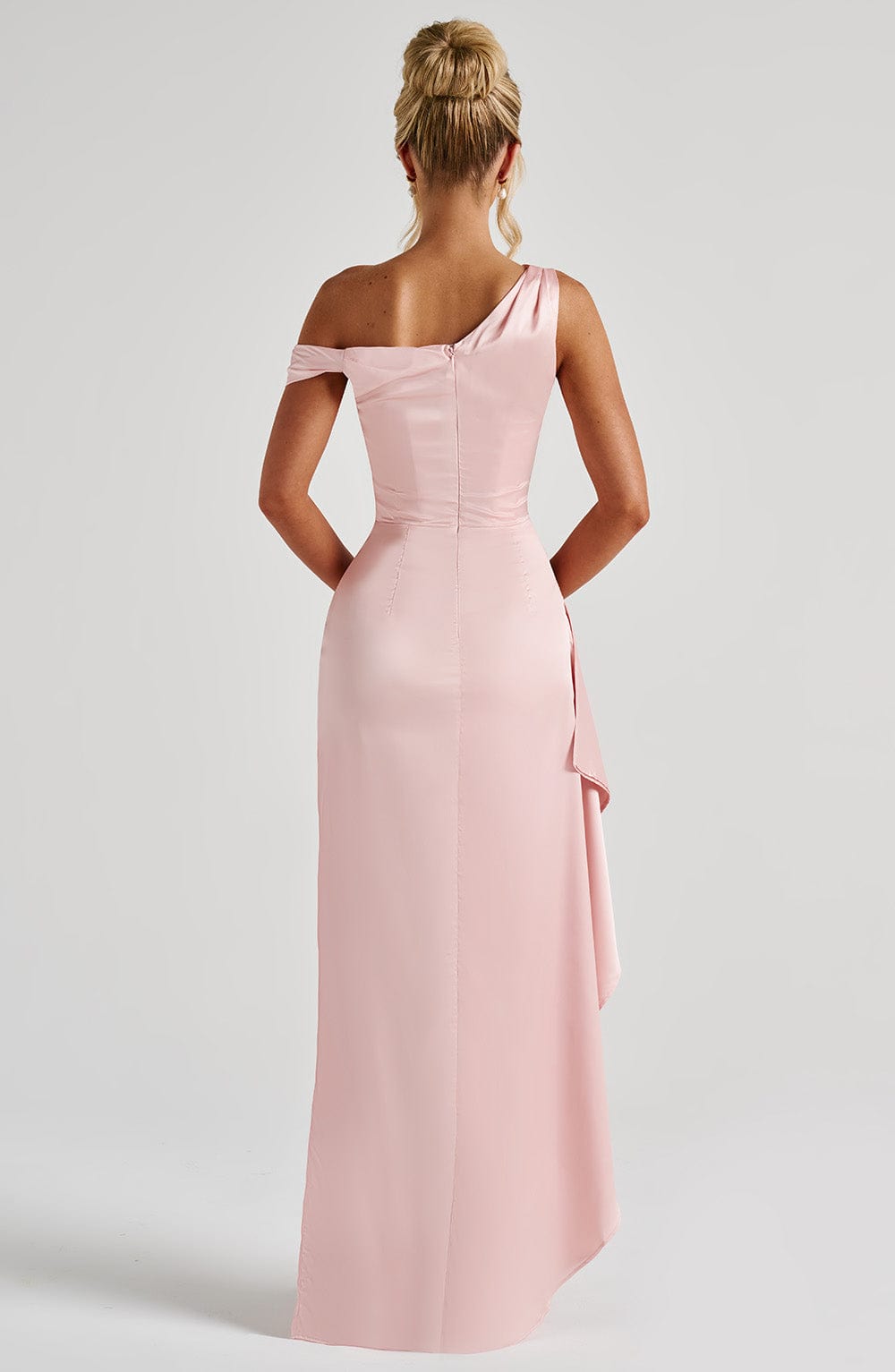 JULIENE MAXI DRESS - BLUSH