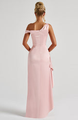 JULIENE MAXI DRESS - BLUSH