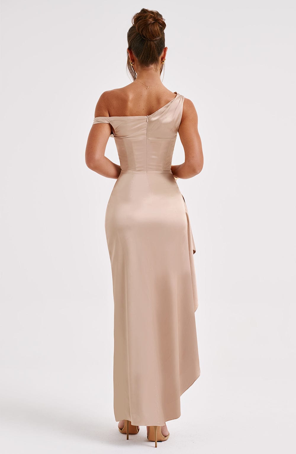 JULIENE MAXI DRESS - CHAMPAGNE