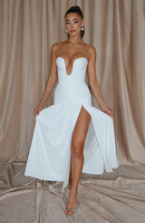 JUNIA MAXI DRESS - WHITE