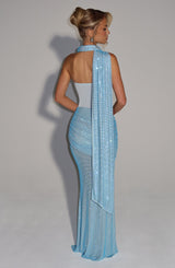 KAILANI MAXI DRESS - AQUA