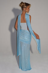 KAILANI MAXI DRESS - AQUA