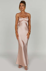 KALI MAXI DRESS - BLUSH
