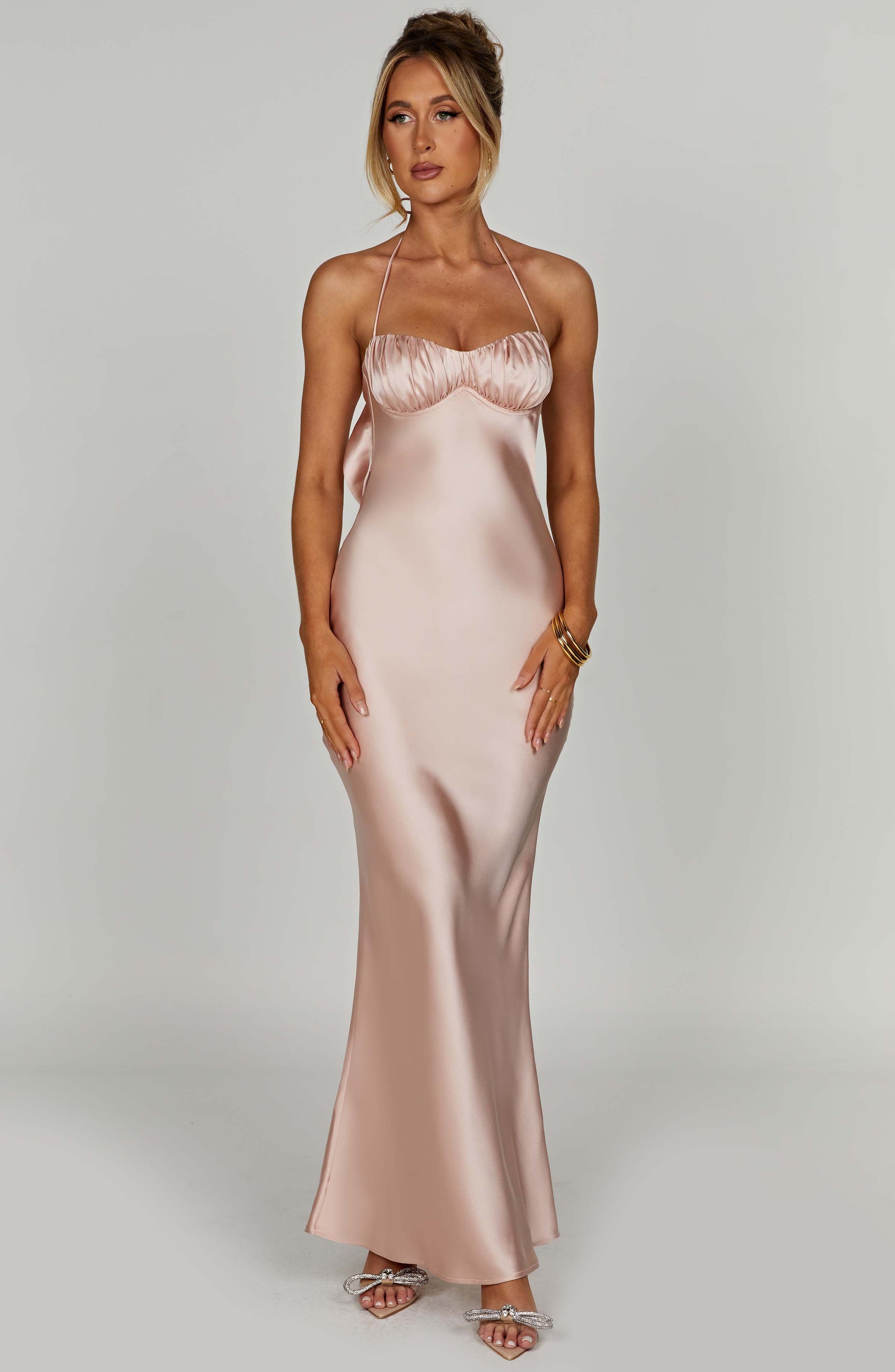 KALI MAXI DRESS - BLUSH
