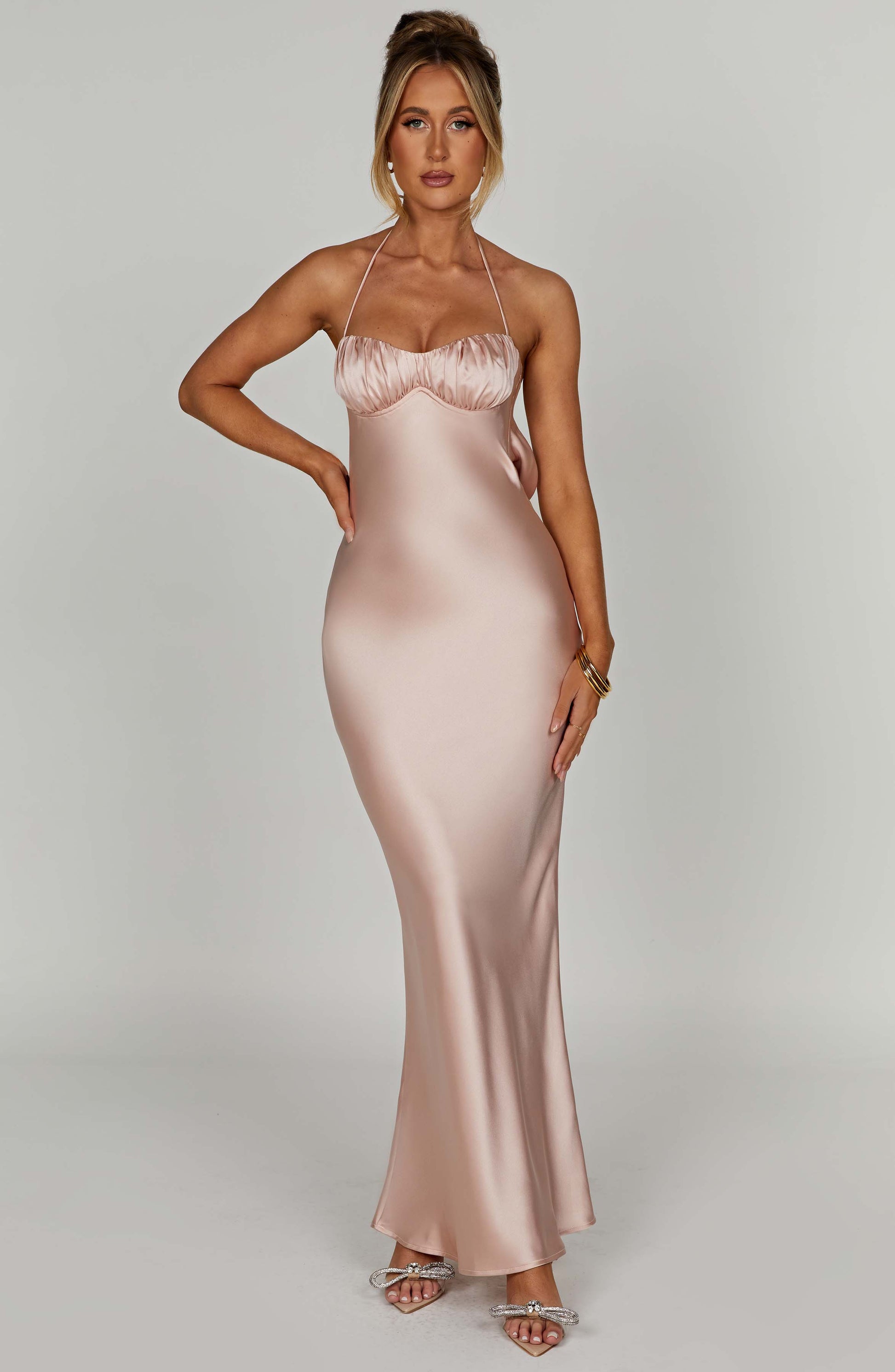 KALI MAXI DRESS - BLUSH