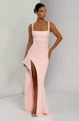 KATANA MAXI DRESS - BLUSH