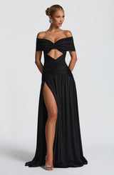 KATHRYN MAXI DRESS - BLACK
