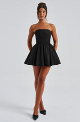 KATRINA MINI DRESS - BLACK