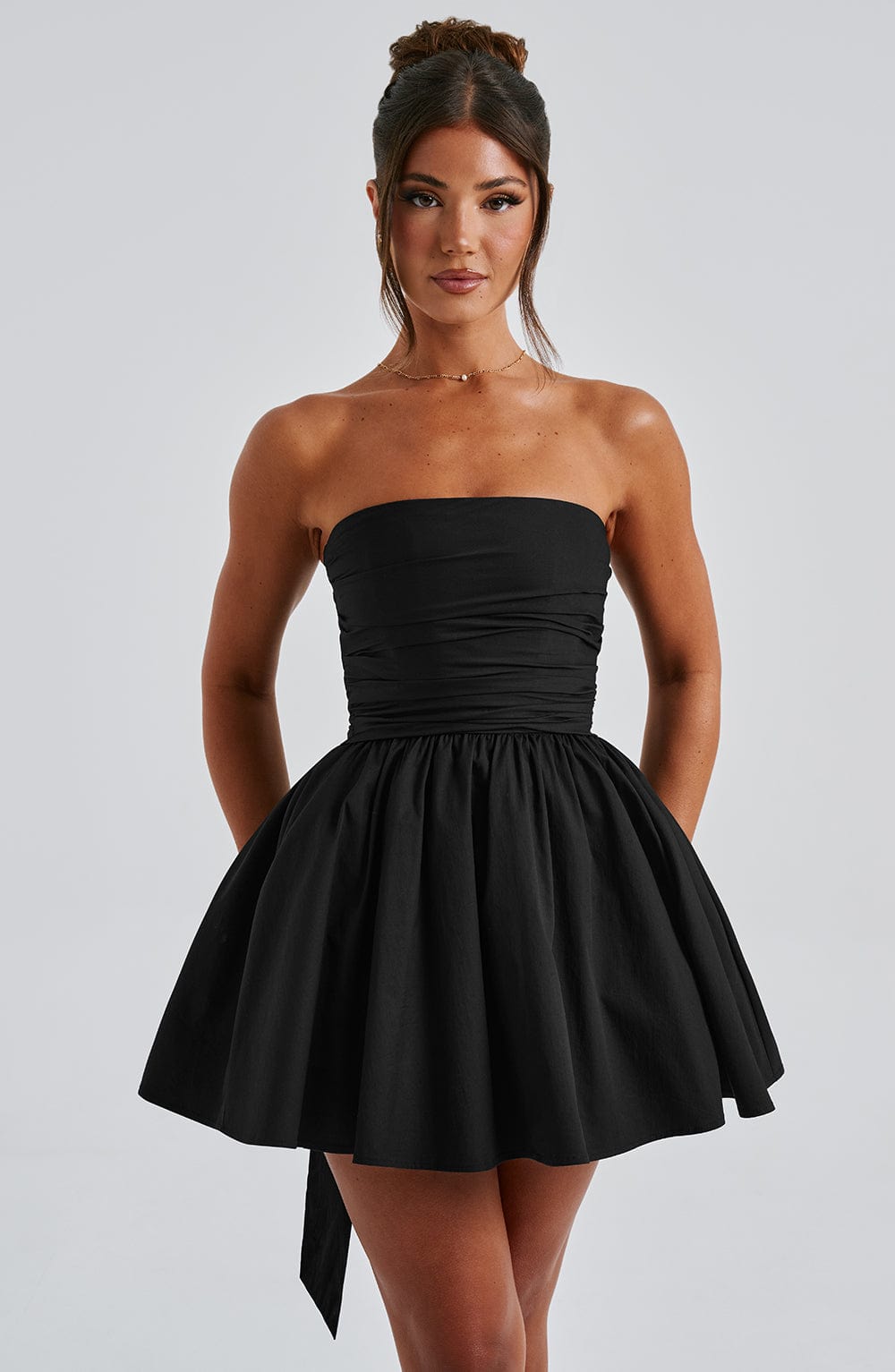 KATRINA MINI DRESS - BLACK