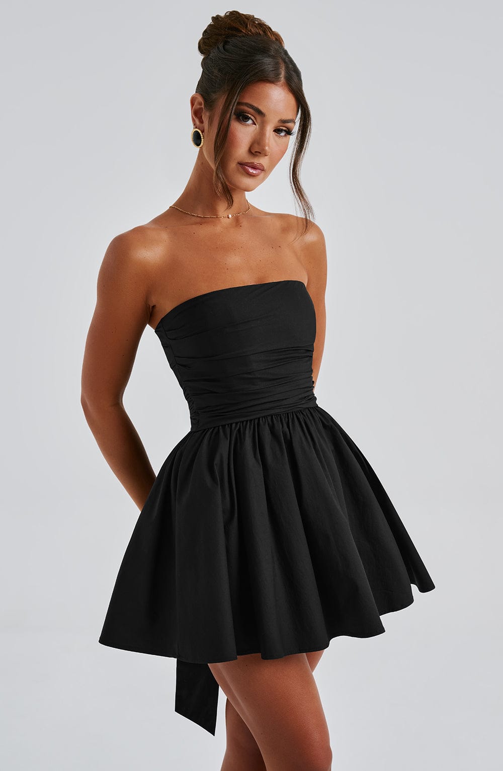 KATRINA MINI DRESS - BLACK