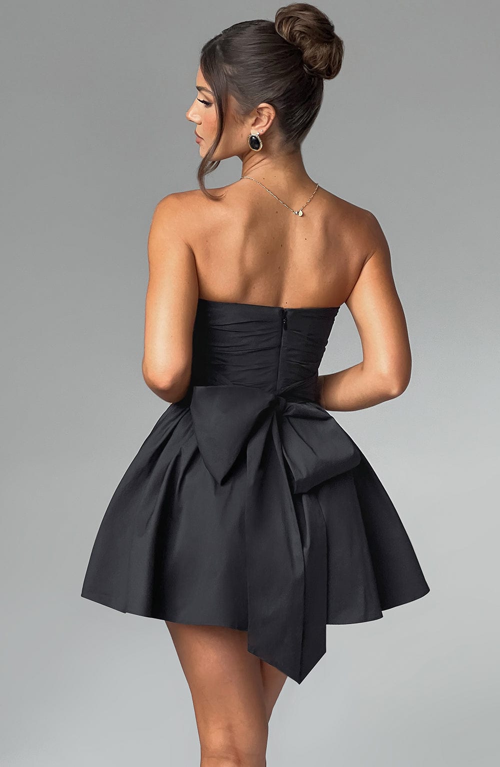 KATRINA MINI DRESS - BLACK