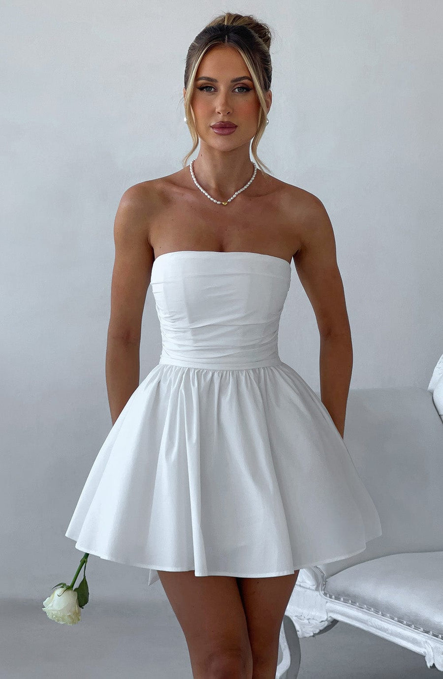 MINIVESTIDO KATRINA - MARFIL