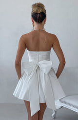 KATRINA MINI DRESS - IVORY