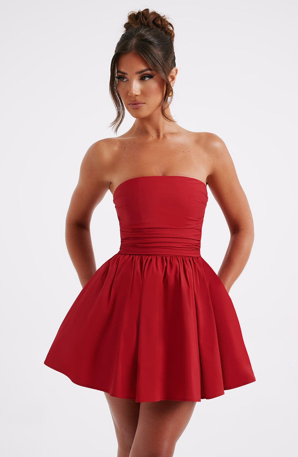 KATRINA MINI DRESS - RED