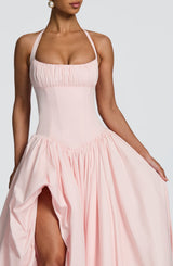 KEIRA MAXI DRESS - BLUSH