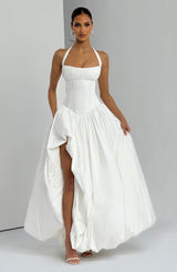 KEIRA MAXI DRESS - IVORY