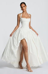 KEIRA MAXI DRESS - IVORY