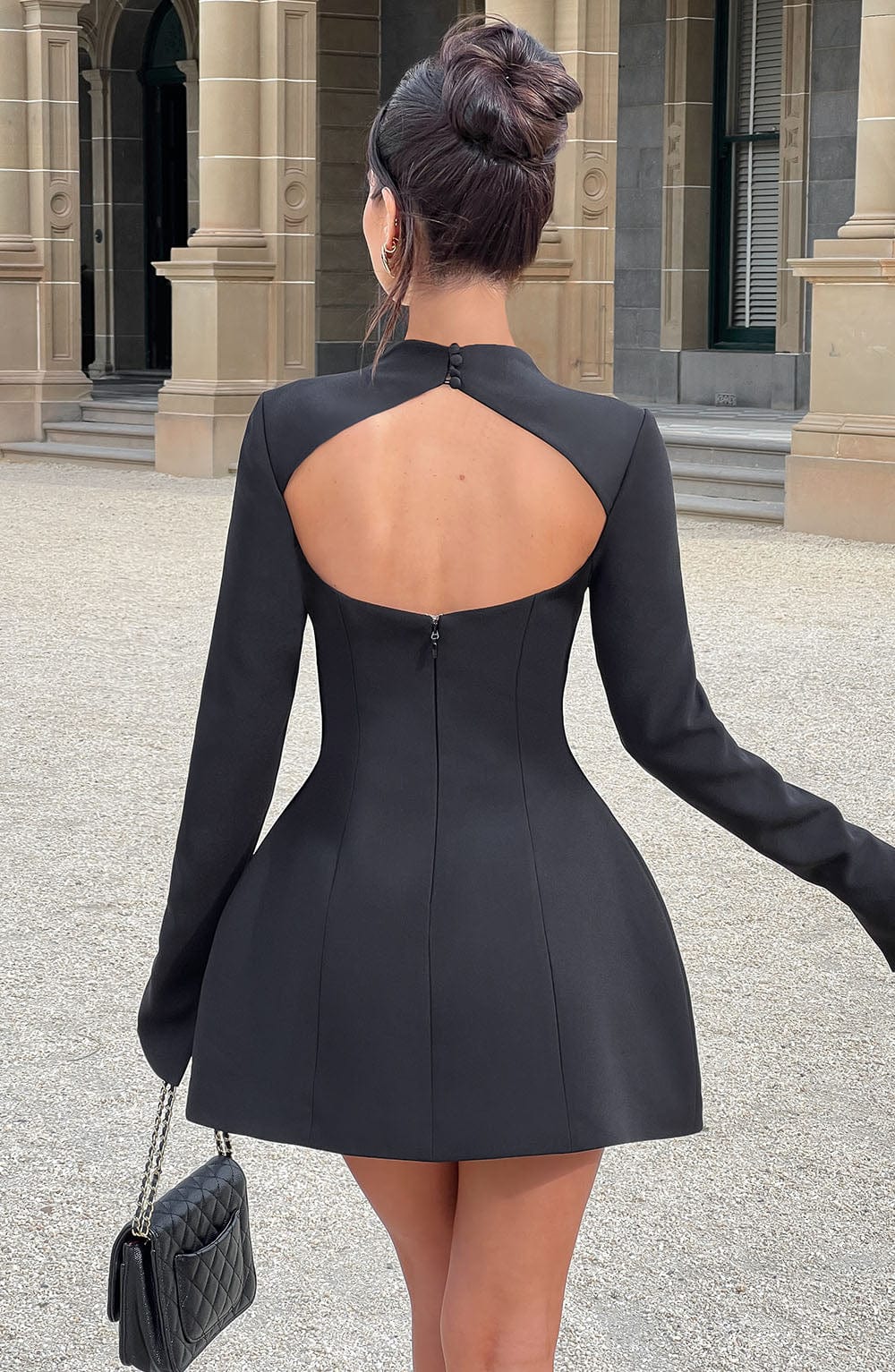 KELLY MINI DRESS - BLACK