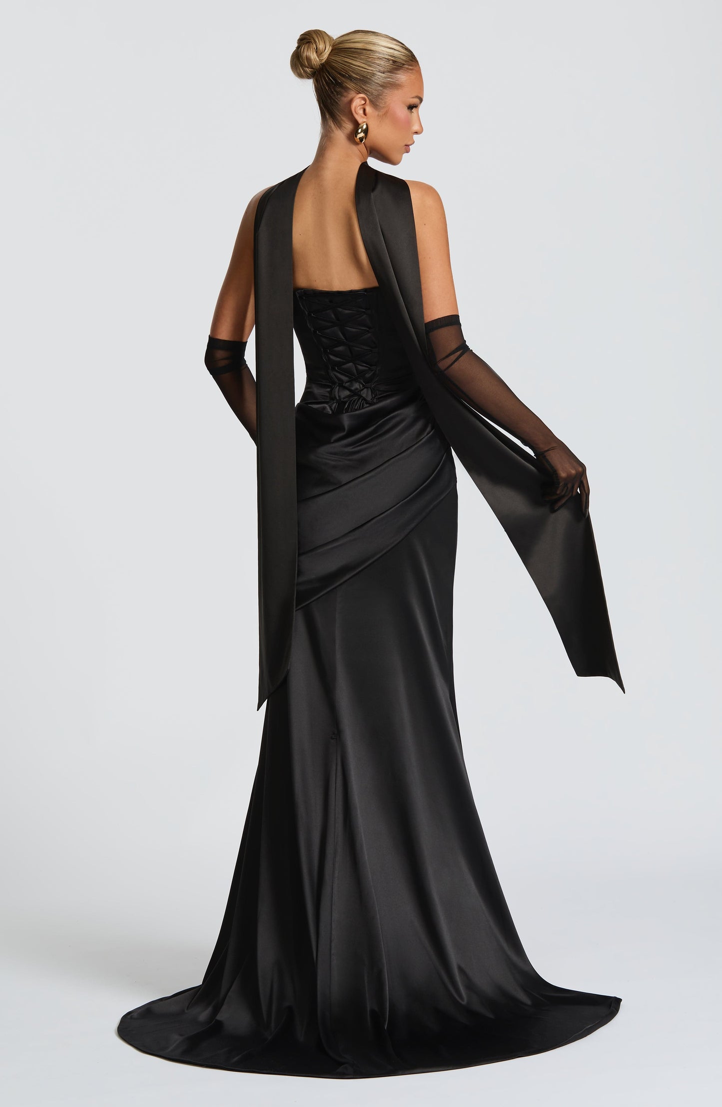 KENSINGTON MAXI DRESS - BLACK