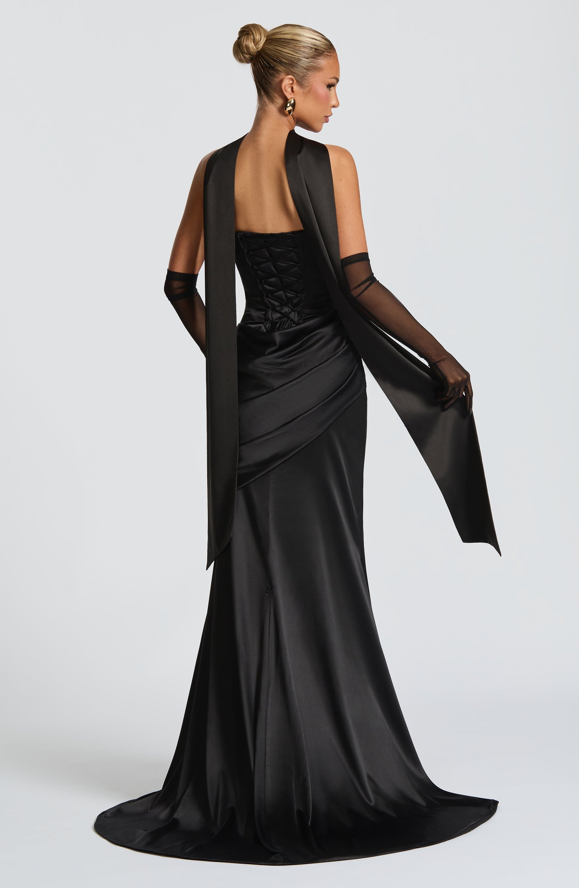 KENSINGTON MAXI DRESS - BLACK