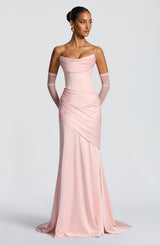 KENSINGTON MAXI DRESS - BLUSH