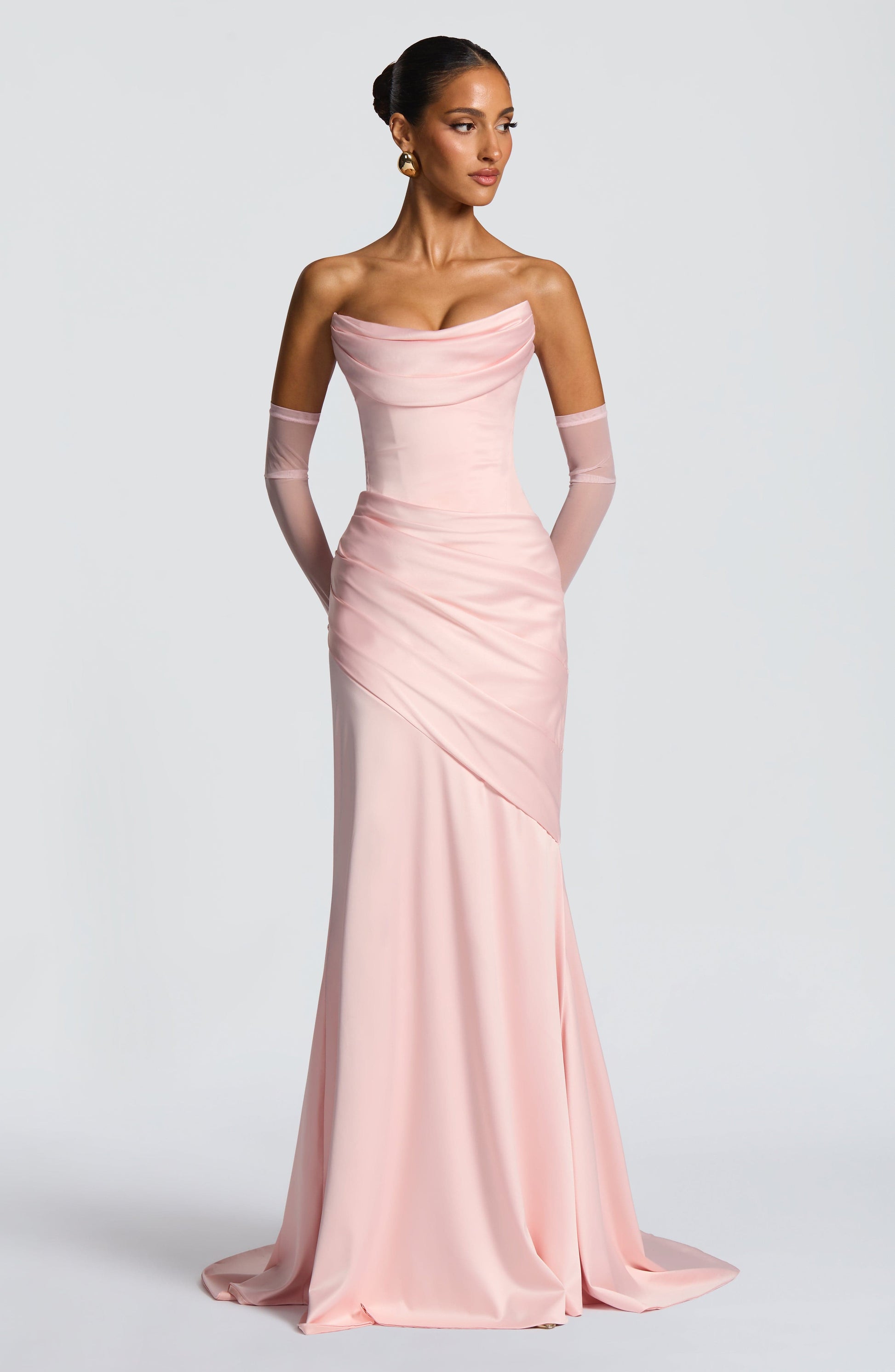 KENSINGTON MAXI DRESS - BLUSH