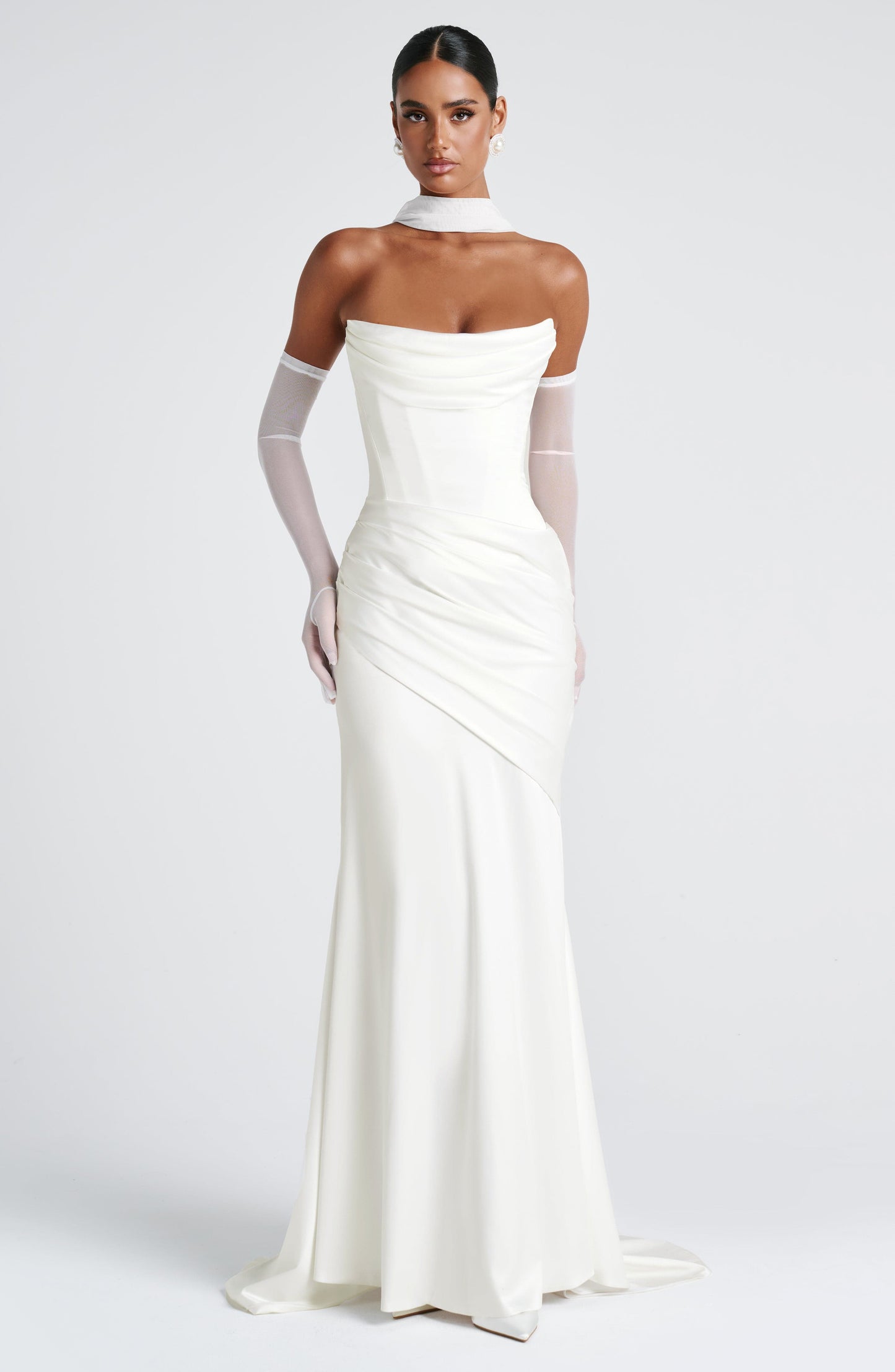 KENSINGTON MAXI DRESS - IVORY