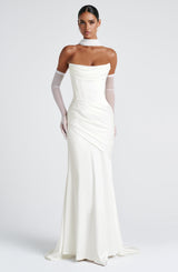 KENSINGTON MAXI DRESS - IVORY