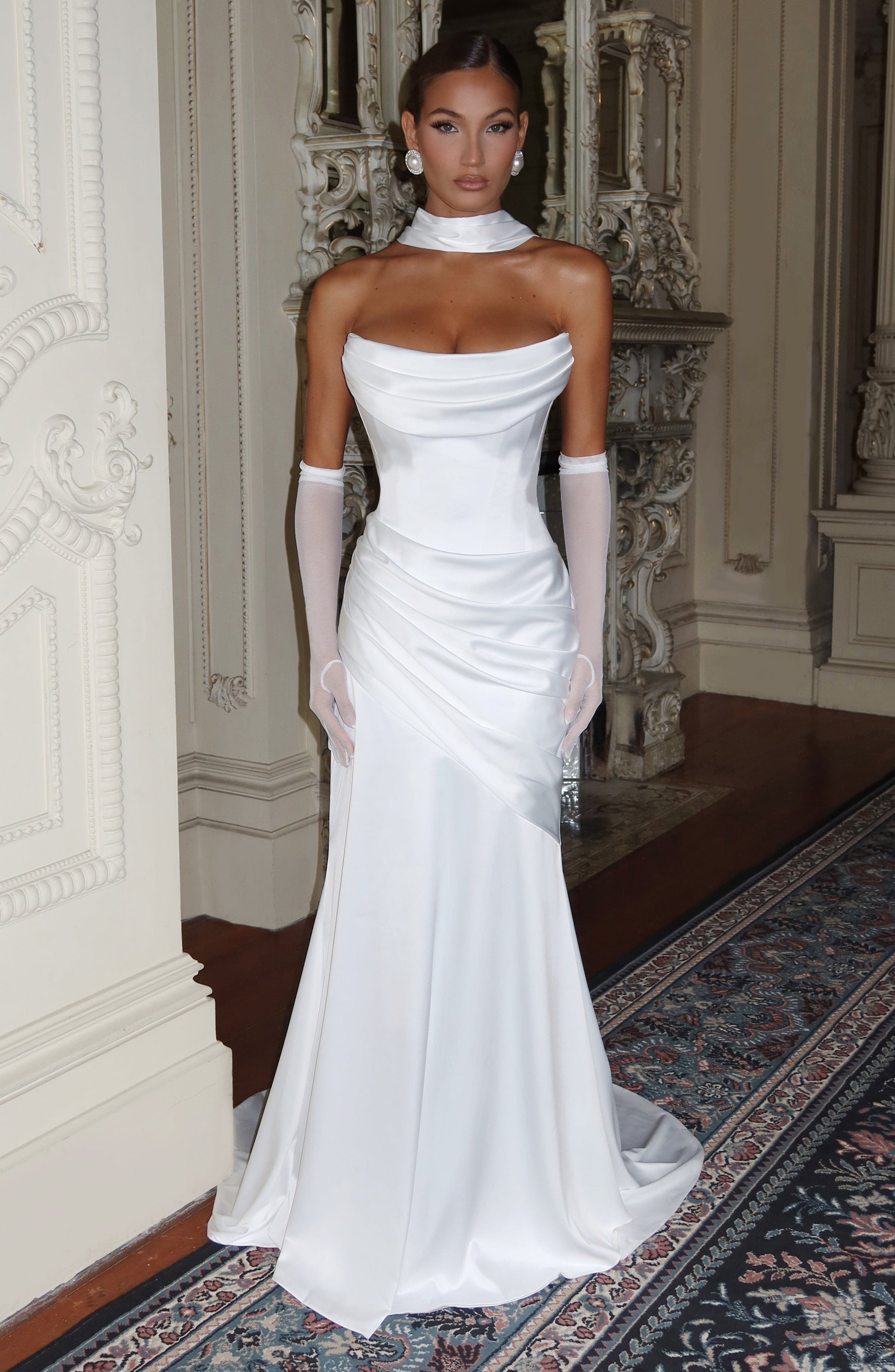 KENSINGTON MAXI DRESS - IVORY