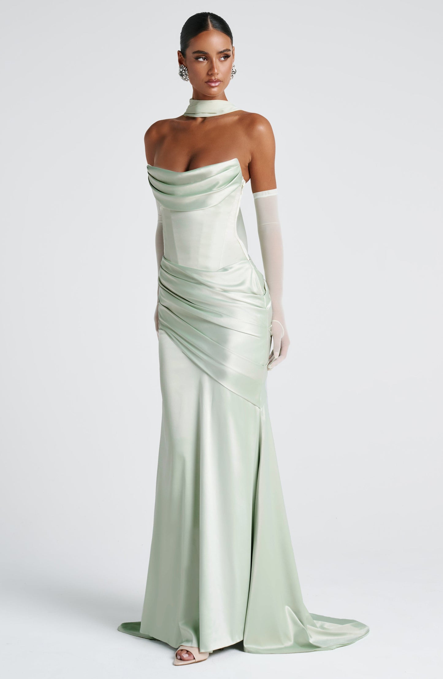 KENSINGTON MAXI DRESS - MINT